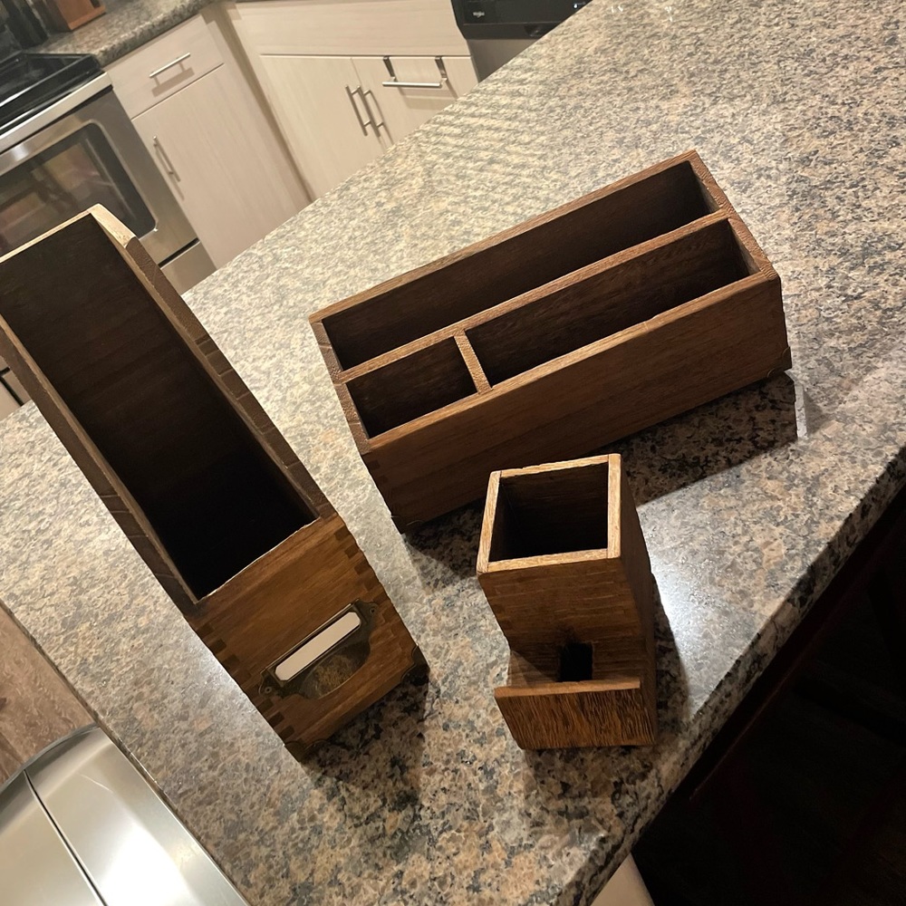 Threshold Desk Organizers (3 pieces)